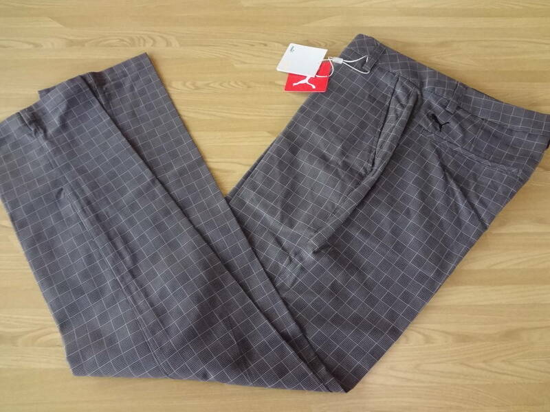 ☆☆PUMA　プーマ　【ブラック 30×32】　Pattern Pant　パターンパンツ　ドライセル　ストレッチ　新品　