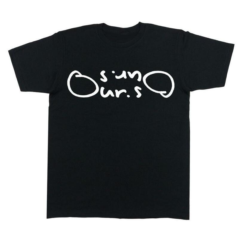 Our.s (アワーズ) Tシャツ 半袖 メンズ レディース トップス ロゴT オリジナル プリントT ブラック 黒 Mサイズ 【新品・未使用】