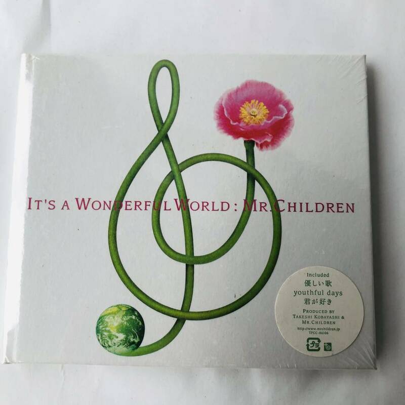 ●送料210円〜 新品 CD Mr.Children wonderful world 未使用 未開封 ミスチル アルバム 525