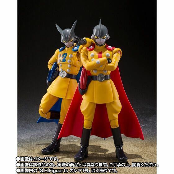 新品 S.H.Figuarts ガンマ1号 ガンマ2号 2個セット フィギュア フィギュアーツ ドラゴンボール超 スーパーヒーロー ドラゴンボール