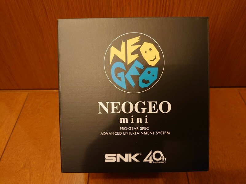 SNK 40th NEOGEO mini ネオジオミニ エスエヌケー 40周年 ネオジオ ミニ 新品未開封 入手困難 即納