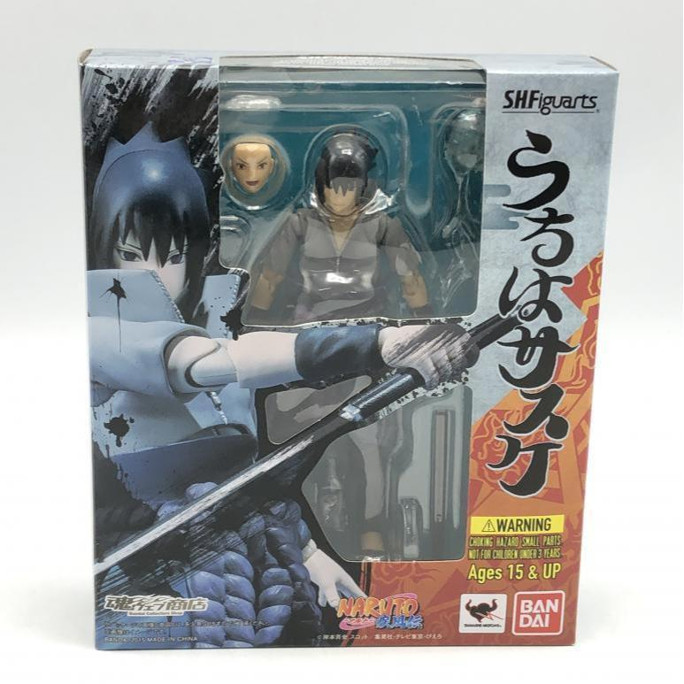 【中古】バンダイ S.H.Figuarts うちはサスケ NARUTO -ナルト- 疾風伝[240010371332]