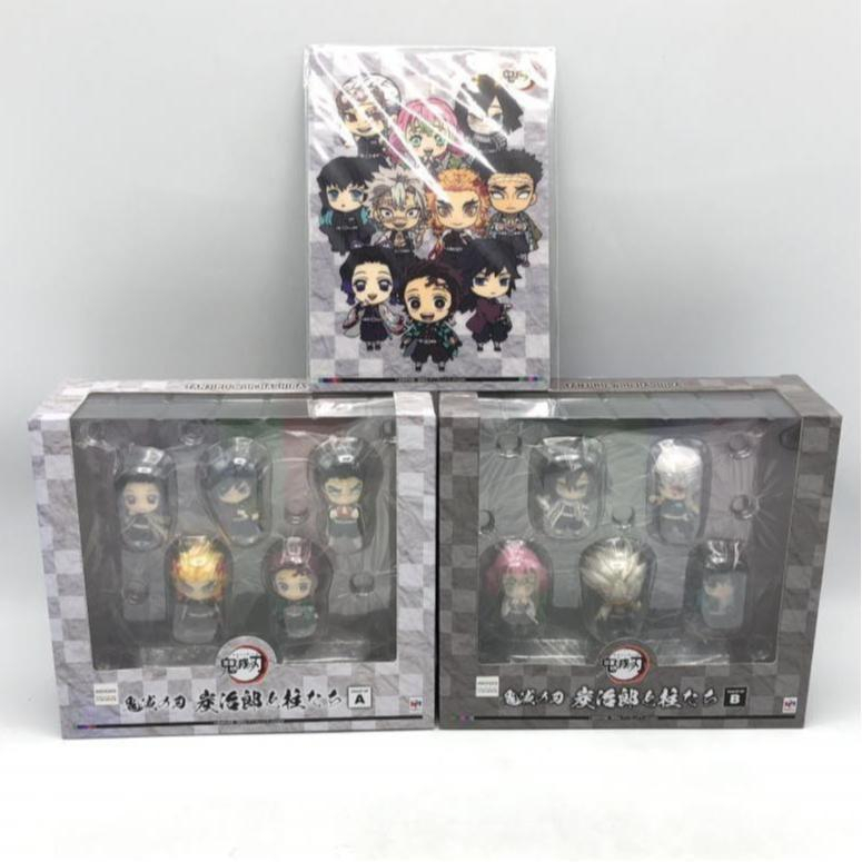 【中古】【特典付】メガハウス 炭治郎と柱たちマスコットセット ABおまとめBOX 鬼滅の刃[240010330584]