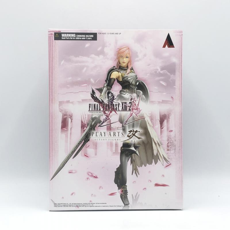 【中古】スクウェア・エニックス PLAY ARTS改 ライトニング ファイナルファンタジー XIII-2 FF13-2[240010360936]