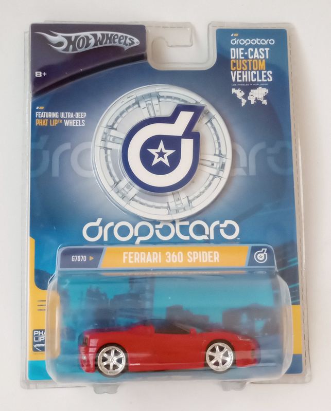 ★★ ホットウィール dropotaro FERRARI 360 SPIDER dropstars フェラーリ 赤 Hot wheels ★ ★