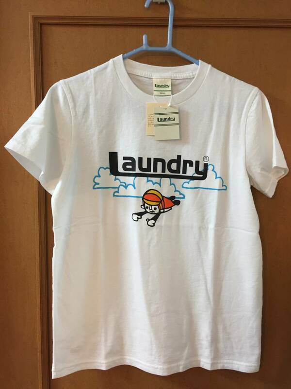 ⑥即決！新品未使用◆laundry ランドリー スーパーマン Tシャツ ユニセックスのSサイズ ◆ aiko、パンソンワークス好きの方にも♪
