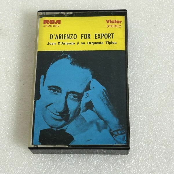 D'ARIENZO FOR EXPORT ファン・ダリエンソ カセットテープ