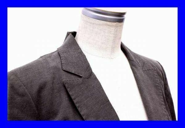 ■美品 インテレクション INTELLECTION ジャケット ブレザー 長袖 グレー 灰色 ４０ Ｍサイズ 服F3758