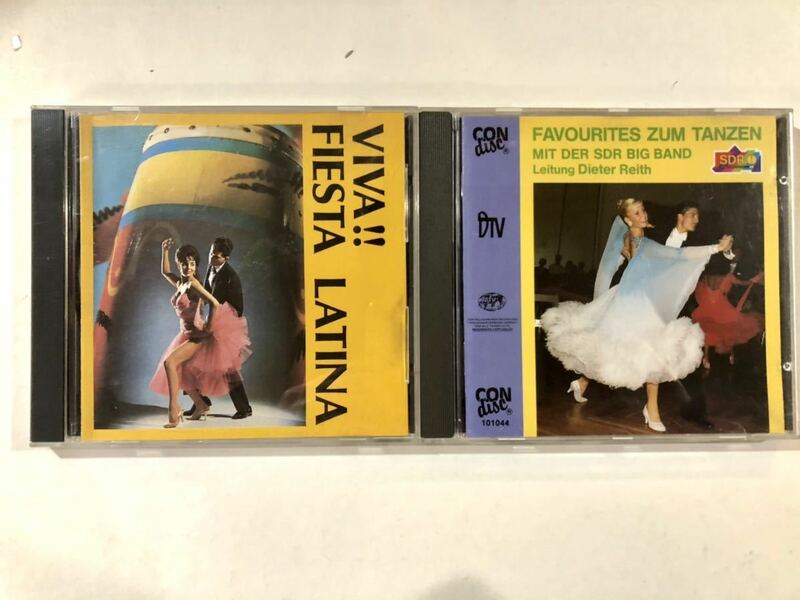 2枚セットViva Festa Latina / Favourites Zum Tanzen ダンス　タンゴ　ワルツ CD