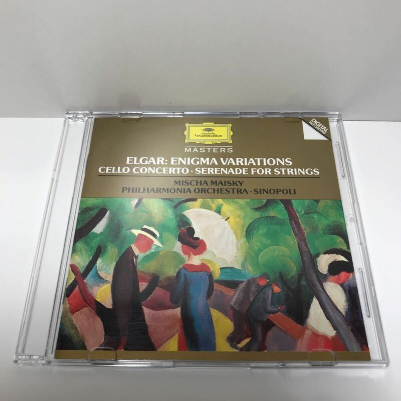 CD MISCHA MAISKY ミッシャ・マイスキー ELGAR エルガー ENIGMA VARIATIONS チェロ協奏曲 エニグマ変奏曲
