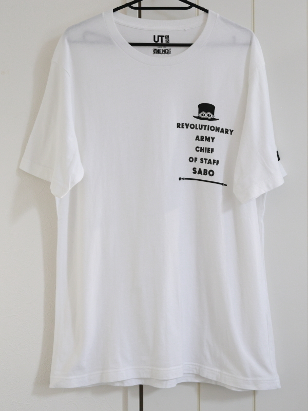 ★超美品★ UNIQLO UT ONE PIECE SABO Tシャツ L