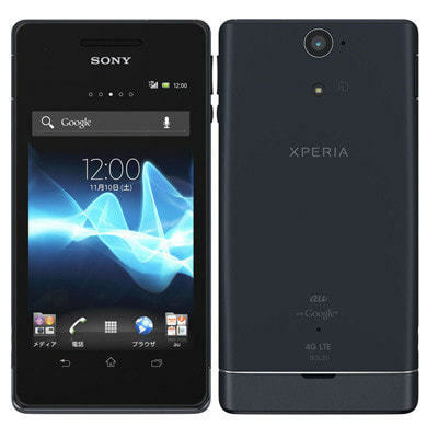 【未使用品】au Xperia VL SOL21 ブラック スマホ SONY ソニー