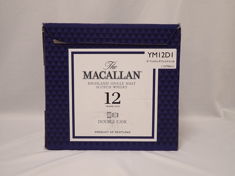 【未開栓 箱も未開封】The MACALLAN ザ・マッカラン12年 DOUBLE CASK 40% 700ml ダブルカスク 12本セット売 送料無料！！
