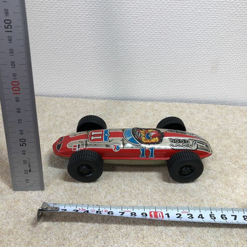 昭和のおもちゃ レースカー ブリキ