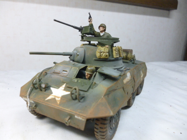 タミヤ 1／３５ M8 グレイハウンド完成品