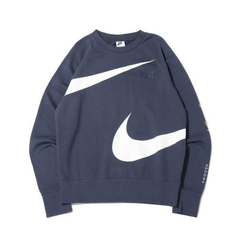 ナイキ NSW スウッシュ FT L/S クルー M DD6097-437 NIKE AS M NSW SWOOSH FT CREW