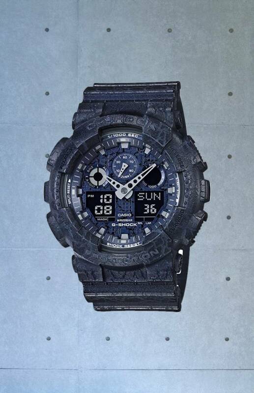 CASIO G-SHOCK■Cracked Pattern GA-100CG-2AJF■新品同様