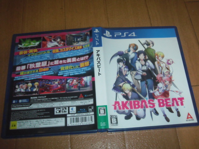 中古 PS4 AKIBA'S BEAT アキバズビート 即決有 送料180円 