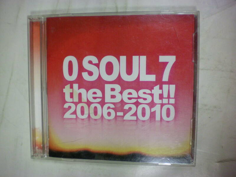 CDアルバム+DVD ２枚組 ベスト[ 0 SOUL 7 / ゼロ・ソウル・セブン ]the Best!! 2006-2010 CD 13曲+DVD 7曲 送料無料