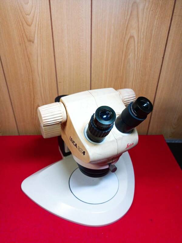中々ない型番 貴重 ライカ　Leica GZ4 ズーム式双眼実体顕微鏡 観察 精密作業 実体顕微鏡 15X W.F.EYEPIECE