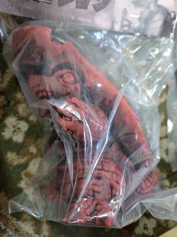 Yasuyuki Kobayashi 哩大怪獣 カレゴン マーブル 赤瑪瑙 完売品　ソフビ sofvi フィギュア