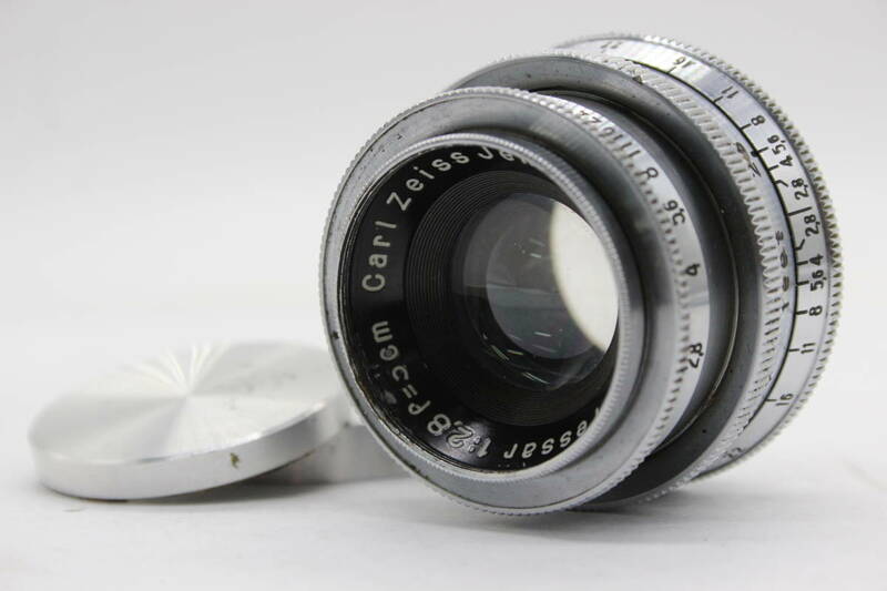 【訳あり品】 カールツァイス Carl Zeiss Jena Tessar 5cm F2.8 レンズ C5516