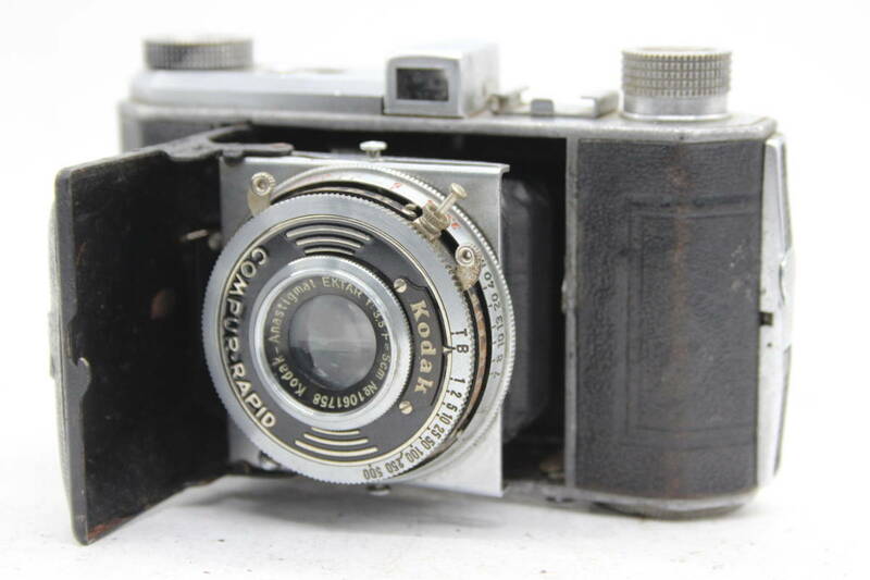 【訳あり品】 コダック Kodak Retina Ektar 5cm F3.5 蛇腹カメラ C6173