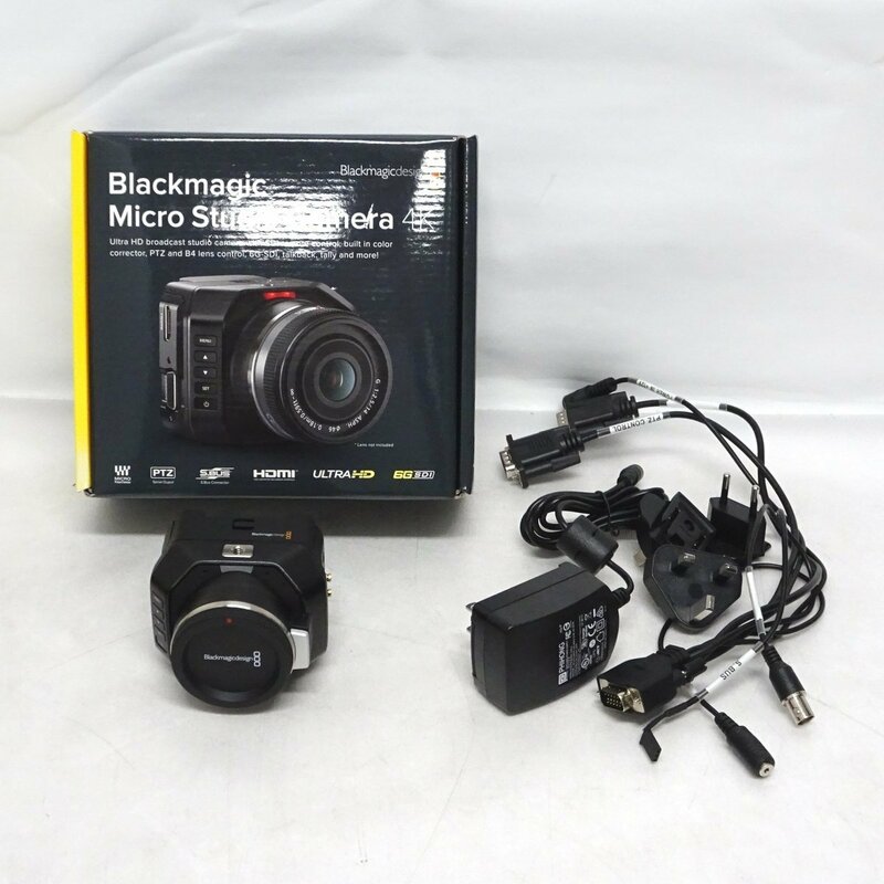 Blackmagic Design Micro Studio Camera 4K Ultra HDライブスタジオカメラ（レンズ無し）【中古/動作品】#378724
