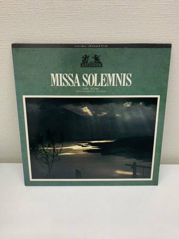 MH-5019 ベートーヴェン　ミサソレムニス　LPレコード　レコード