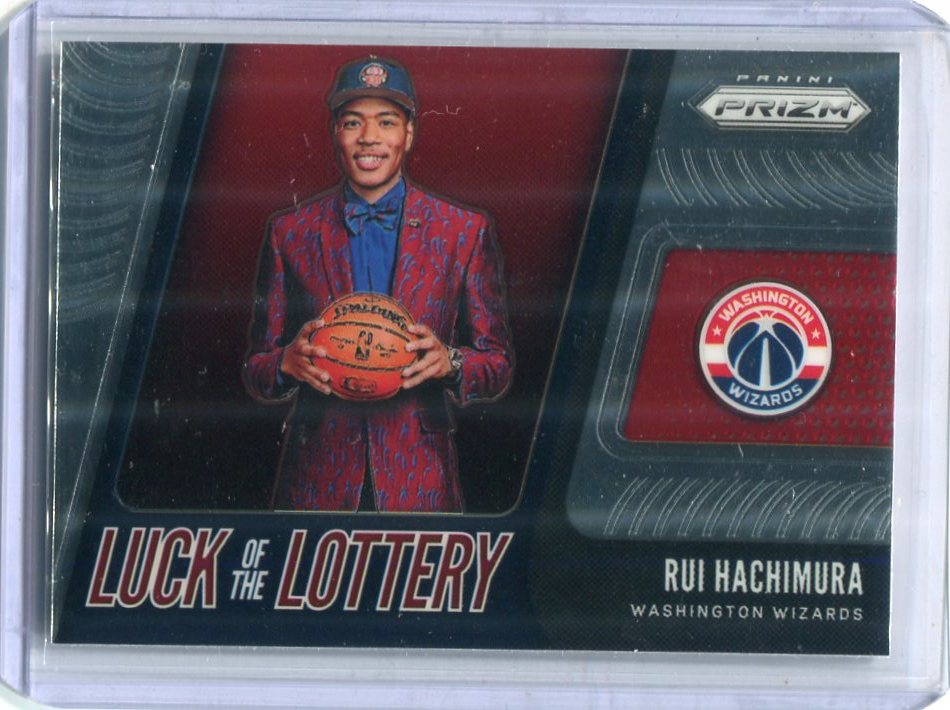 2019-20 Panini PRIZM インサート Luck Of The Lottery 八村塁