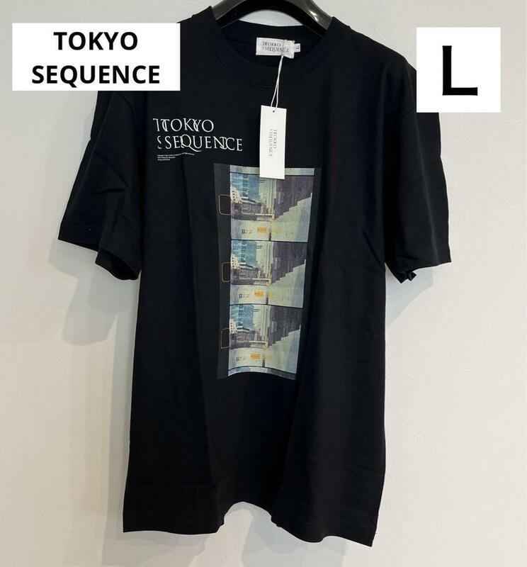 TOKYO SEQUENCE トウキョウシークエンス Ｔシャツ 半袖 トップス　黒　L