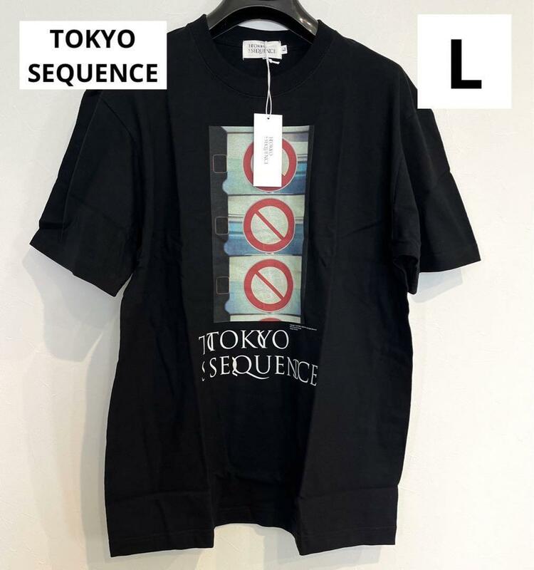TOKYO SEQUENCE トウキョウシークエンス Ｔシャツ 半袖 トップス　ブラック　L 2