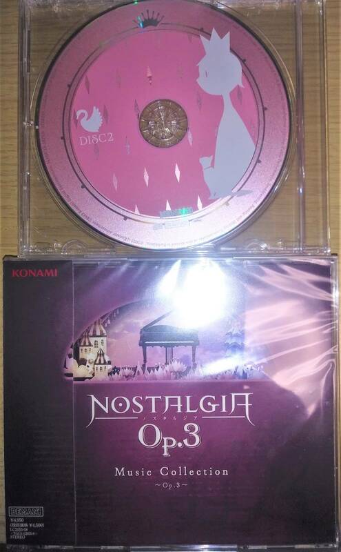 【新品未開封】NOSTALGIA ノスタルジア Music Collection ～Op.3～(CD) DISC2 修正版付 コナミ KONAMI