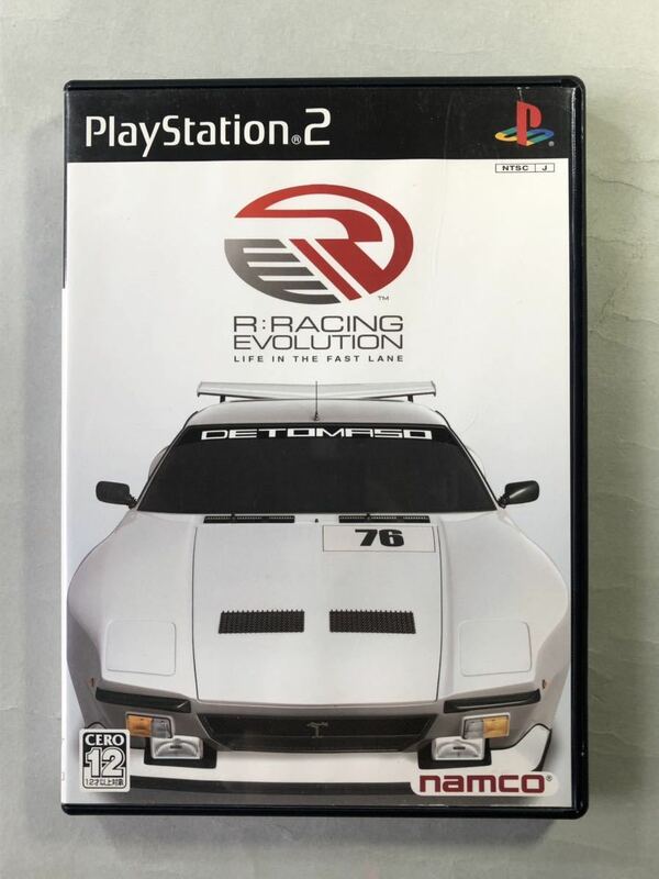 Rレーシングエヴォリューション　ナムコ　PS2ソフト　SONY プレイステーション2 namco R:RACING EVOLUTION LIFE IN THE FAST LANE