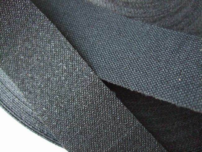 手芸用品キ93■3ｃｍ幅3ｍ■黒色インサイドベルト芯やや柔らかめ接着のり付き＊ハンドメイドパーツ