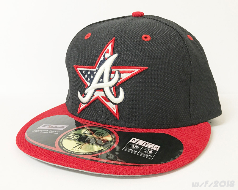 【MLB/新品】2014スターズ&ストライプスキャップ（ブレーブス）【NEW ERA/ニューエラ】