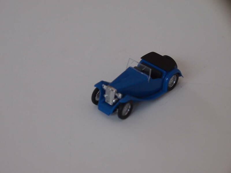 BUSCH ブッシュ 1/87 45902　MG Midget TC (Blue) ドイツ製