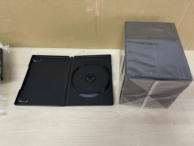 CD・DVD Mーロックケース ブラック FD1001TLB10 1パック（10枚入）×5 ナガセテクノサービス