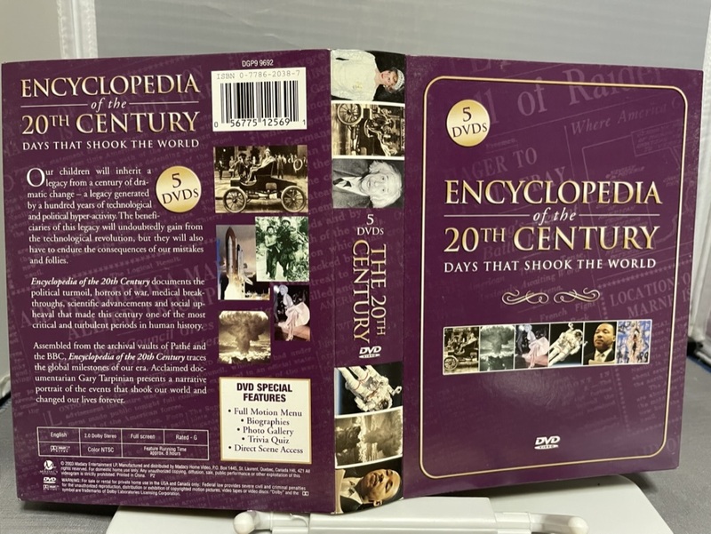 DVD Encyclopedia of the 20th Century ; region code1 