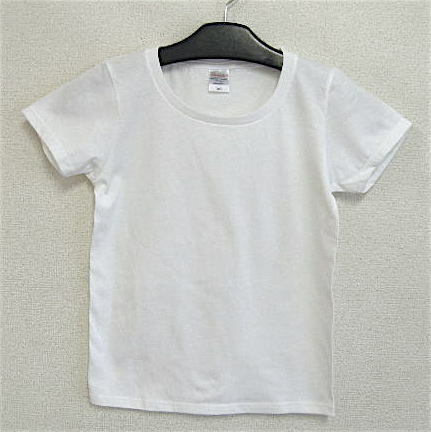 ★新品★プリントスター 無地Tシャツ WS ★ ホワイト ★085-CVT 