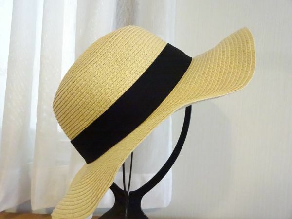 ☆GORGE☆レディース・メンズ　ペーパーハット スタイル帽子　サイズ５７・５cm　キャップ　帽子