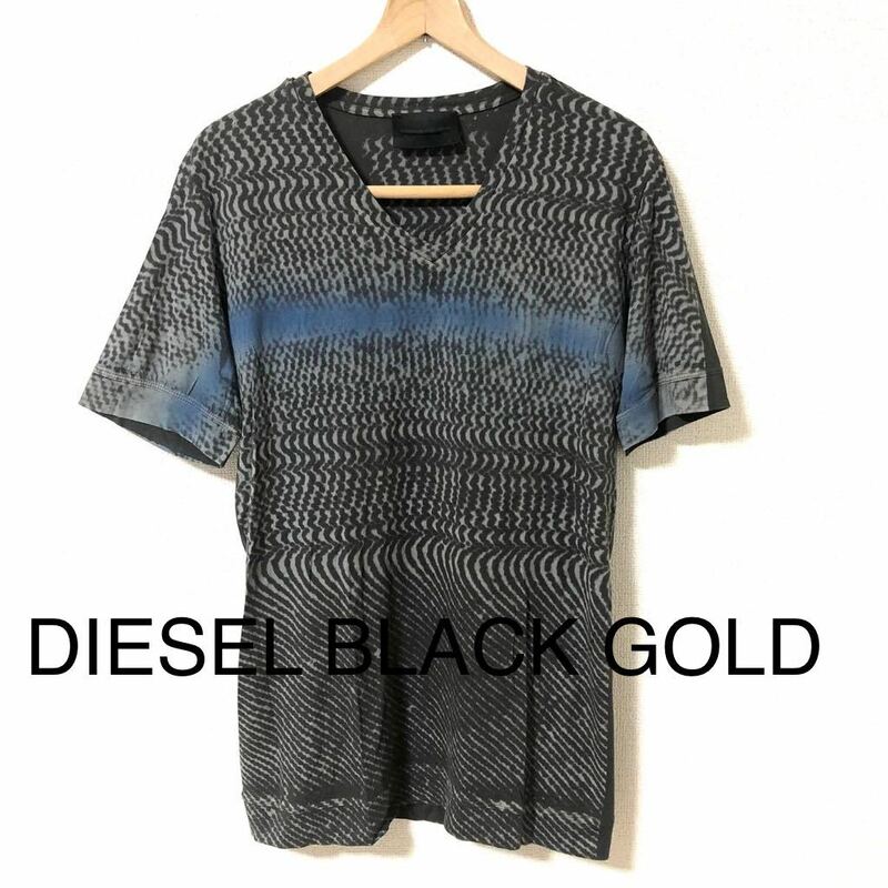 DIESEL BLACK GOLD ディーゼルブラックゴールド　Tシャツ　グレー