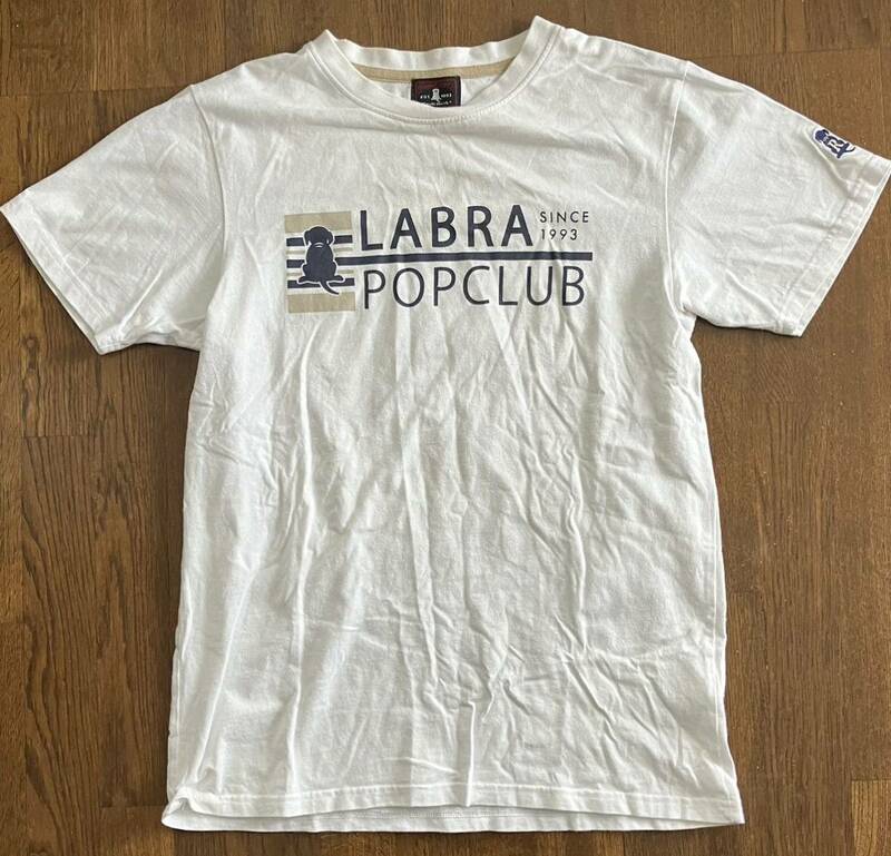 LABRA POP 半袖Tシャツ ホワイト メンズ Mサイズ