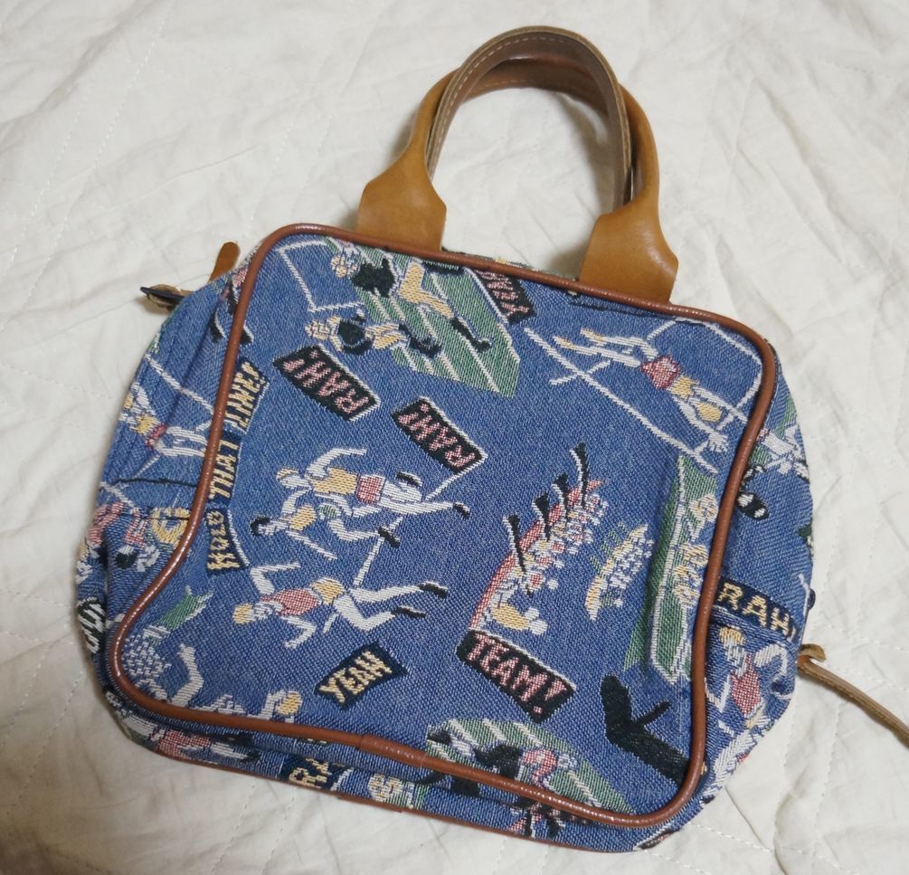 米国製 Cross Canvas ハンドバッグ　アメリカ製 MADE IN USA