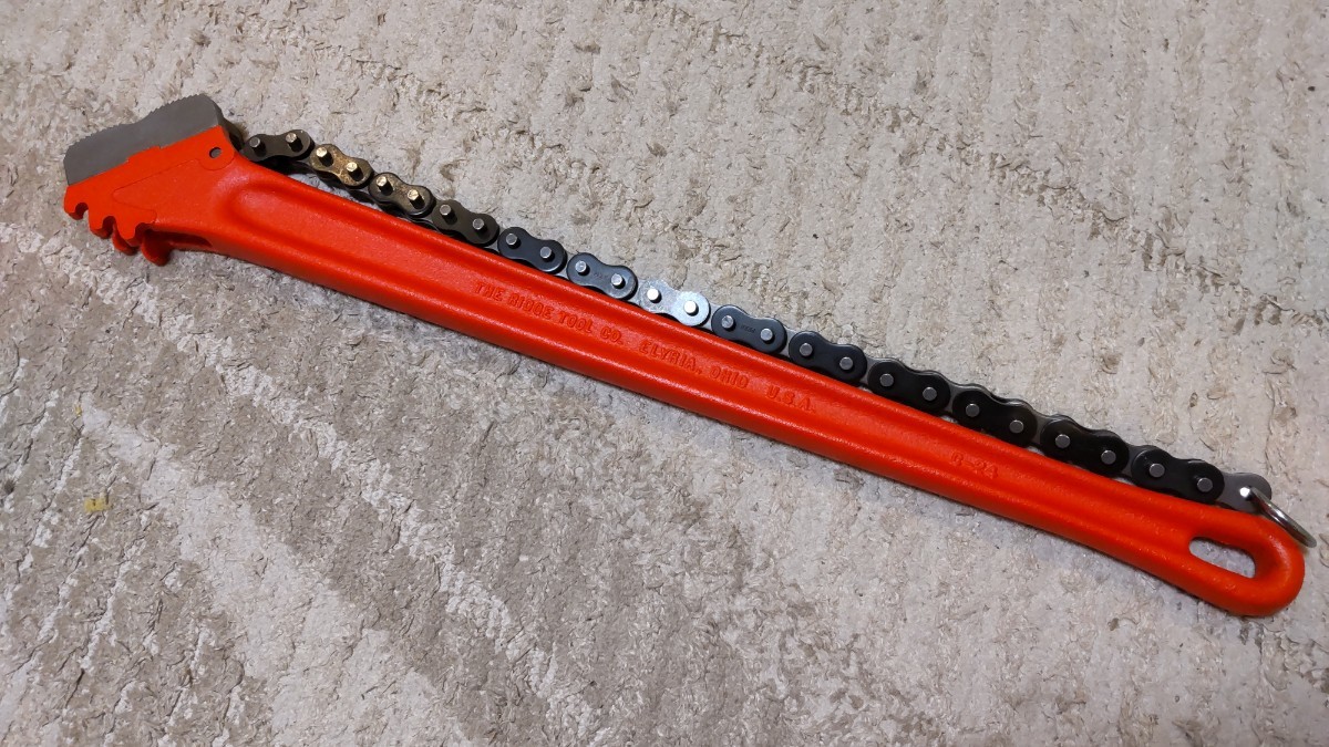 Ridge Tool 日本エマーソン　チェーンレンチ 600mm C24
