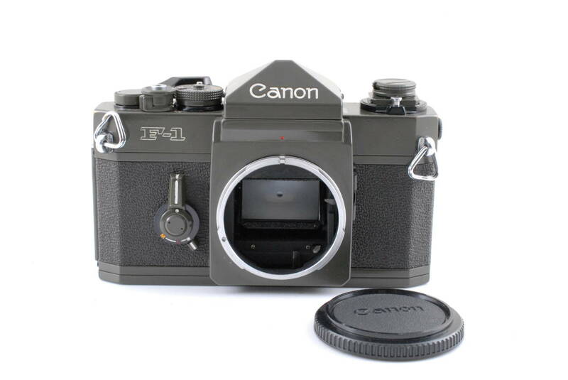【美品 保障付 動作確認済】 Canon F-1 Olive Drab 3000 Limited SLR Film Camera Body From JAPAN キャノン オリーブ フィルム #Q4956