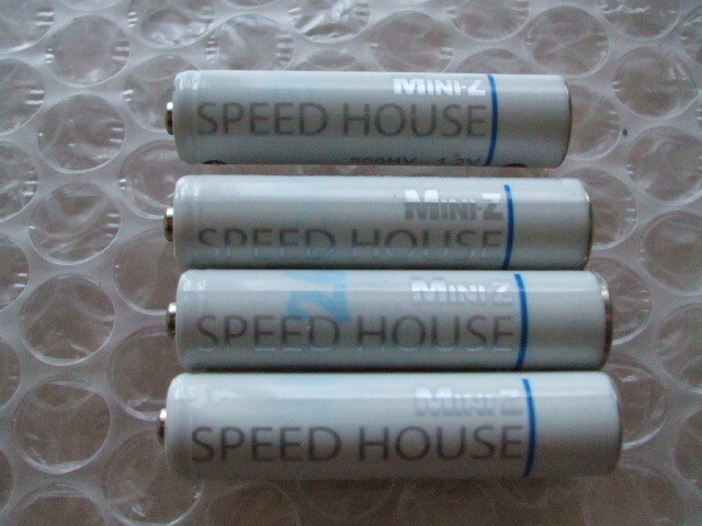 Speed House Mini-Z 単4形 充電池 4本セット ①