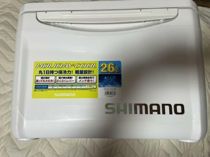 新品 シマノ(SHIMANO) ホリデー クール 【LZ-326Q】クーラーボックス 【26L】 釣り フィッシング 機能性抜群 アウトドア 全魚種対応
