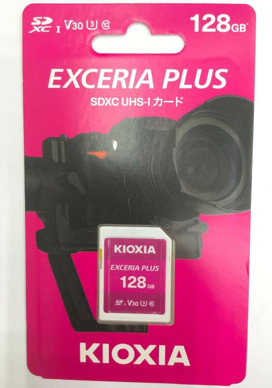新品 ★ KIOXIA SDカード EXERIA PLUS 128GB KSDH-A128 ★ 5年程保証有