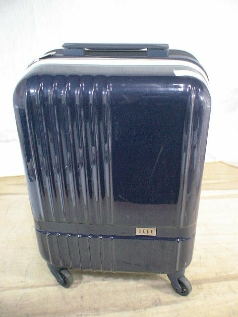 2857　ELLE　青 スーツケース　キャリケース　旅行用　ビジネストラベルバック